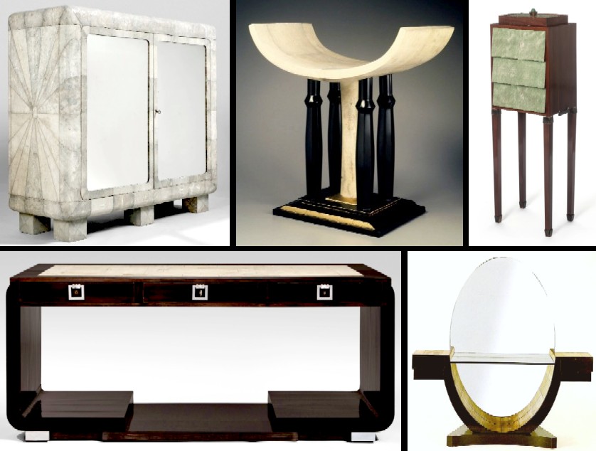 Shagreen Furniture by Pierre Legrain